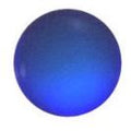 Background Jewel 18mm Smooth Round - Dark Blue