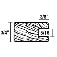 Extra Wide Oak Framing Stock (2 in. x 6 feet)
