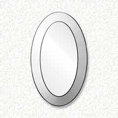 6x9'' Oval Bevel