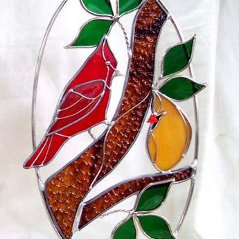 Finished Cardinal Oval