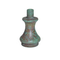 1-1/4" riser w/ Natural Green Patina