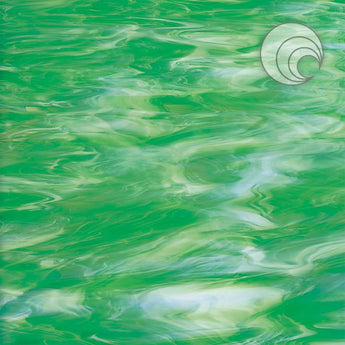 Spectrum Light Green/White Translucent 96COE