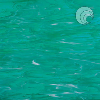 Spectrum Teal Green/White Wispy 96COE
