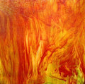 Wissmach Orange/Green/Crystal Streaky