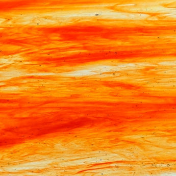 Wissmach Selenium Orange/Opal/Crystal Streaky