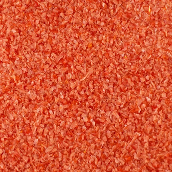 Wissmach Orange/Red Opal Fine Frit 96COE 4OZ