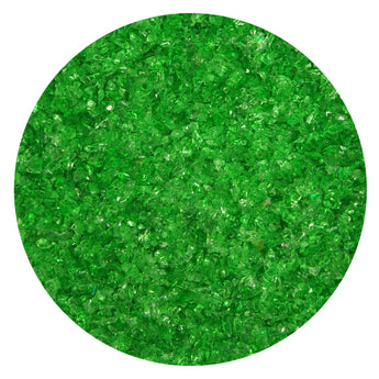 Wissmach Green Transparent Fine Frit 96COE