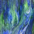 Wissmach Dark Blue/Medium Green Wisspy Ripple