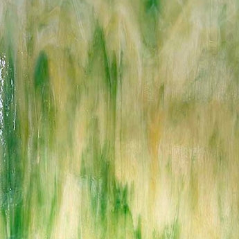 Wissmach Medium Amber and Green Wispy