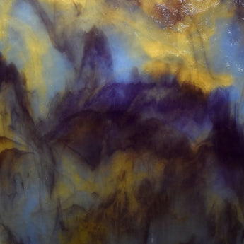 Youghiogheny "Evening Sky" Purple/Amber Stipple